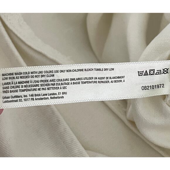 Free People Free-est Dean Romper in Neutral Wet Plaster Small Beachy Boho NWT - Picture 12 of 12